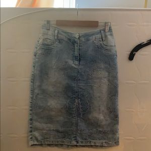 Jean skirt